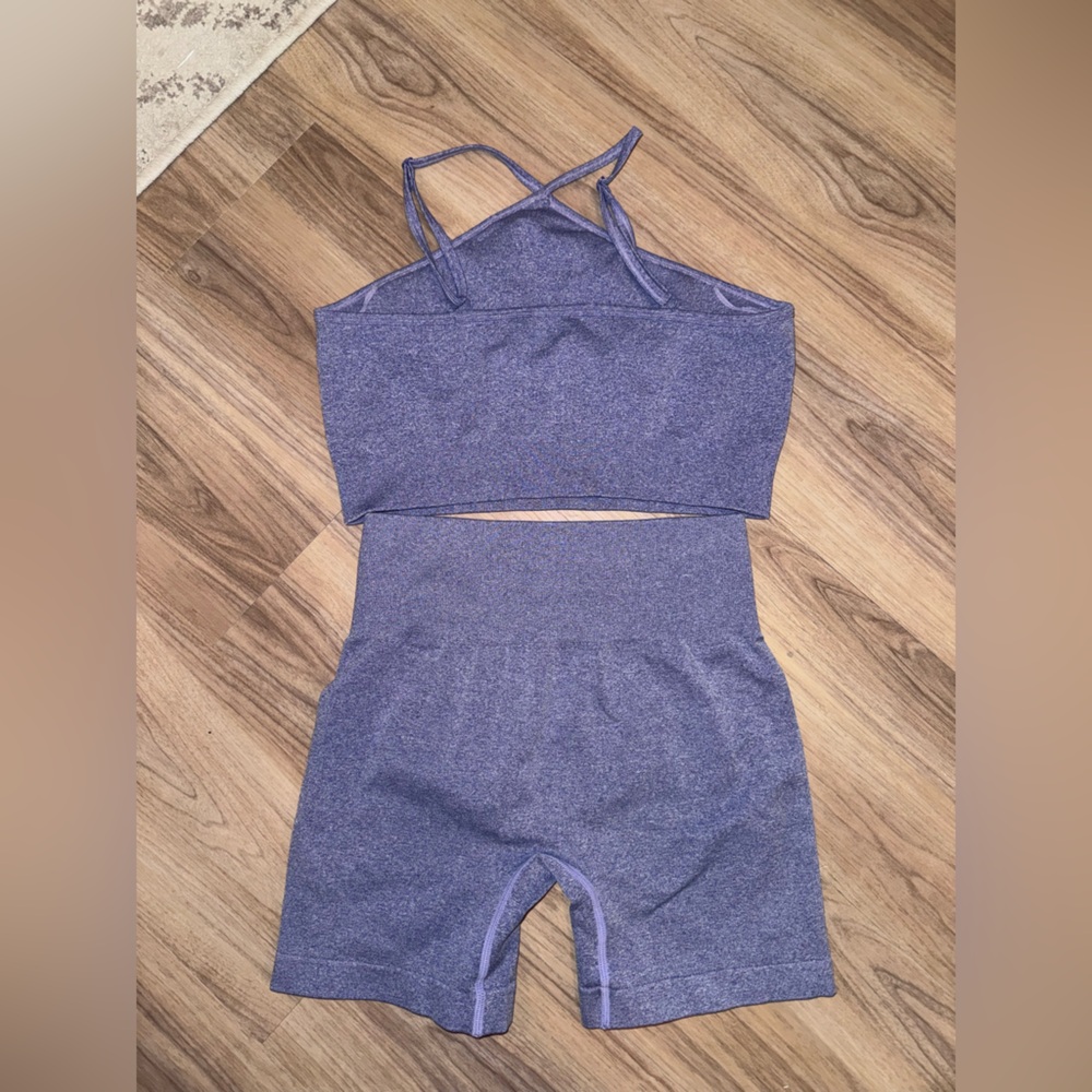 Purple Two-Piece Athletic Set - image 2